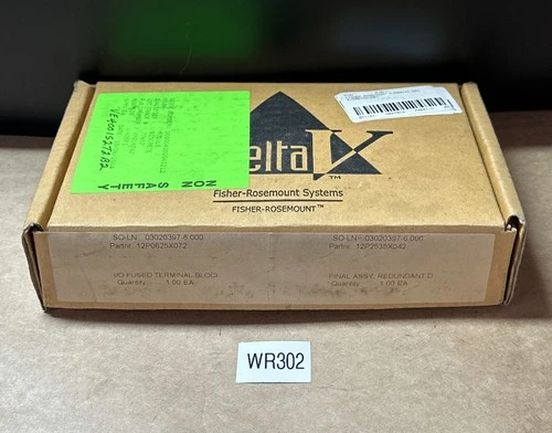 NEW Fisher-Rosemount Systems / Emerson 12P2535X042