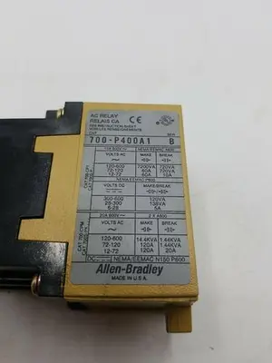 ALLEN BRADLEY AC RELAY 700-P400A1 SER B