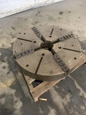 30" 4-JAW LATHE CHUCK. STOCK # 0999224.