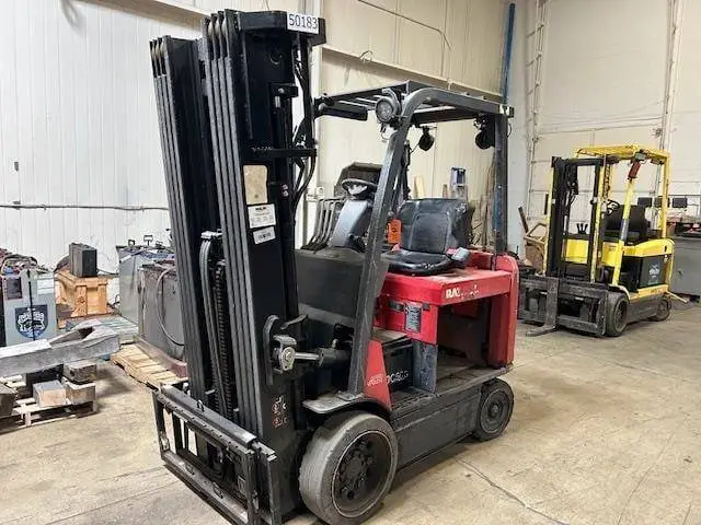 Used 2020 RAYMOND 4750C50S 4-Wheel Sit down Electric Counterbalance Forklifts Illinois US | Somerset Equipment Sales #1546135