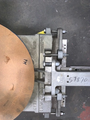 Dezurik 14" KGC Knife Gate Valve Hand Wheel Operated