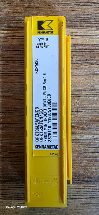 New | in-Stock KENNAMETAL OFKT53AFEN4GB Miscellaneous Equipment (Metalworking) FR | Armando Farpa #304006