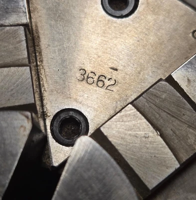 Buck 6" Dia Lathe Chuck 6 Jaw CNC
