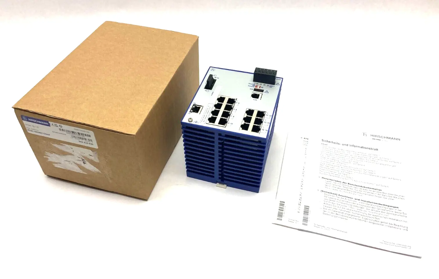 USED HIRSCHMANN MANAGED ETHERNET RAIL SWITCH
