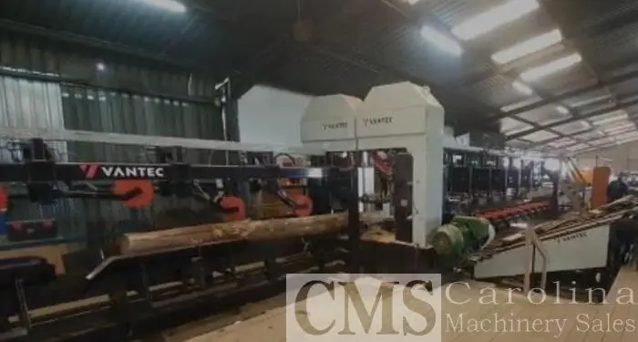 Used VANTEC TWIN VERTICAL BAND SCRAGG MILL Woodworking Complete Operations | CAROLINA MACHINERY SALES #422303