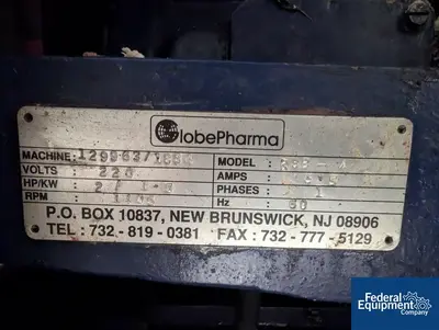 USED GlobePharma GlobePharma Mini Tablet Press, Model RSB-4, 10 Station