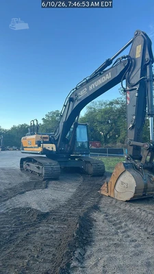 Used 2023 HYUNDAI HX350AL Crawler Excavators Florida US | National Equipment Dealers #1422325