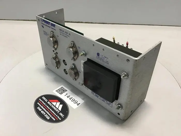 Used POWER ONE HD24-4.8-A Power Supplies Michigan US | Ideal Machinery #707010