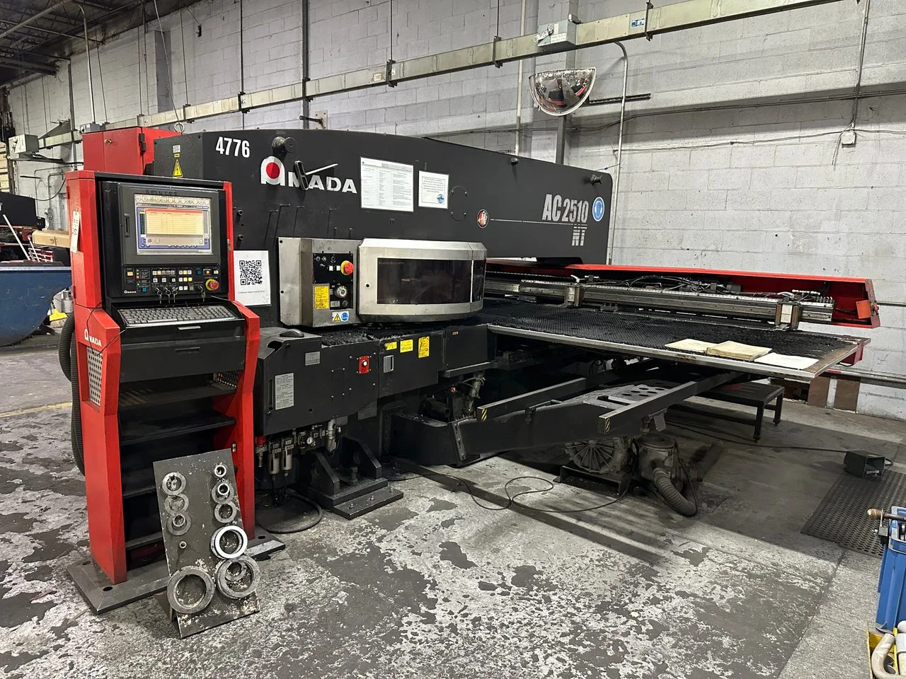 Used 2008 AMADA AC2510NT Turret Punches Illinois US | Revelation Machinery #1547953