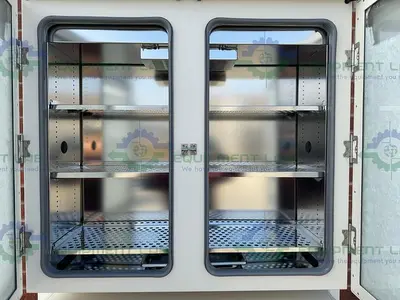 USED CARON 7410-5-1 CO2 DUAL STACKED LABORATORY INCUBATOR 45°C, 115V