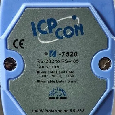ICP CON I-7520 Converter - RS 232 To RS 485, Variable Rate Module 3B-22