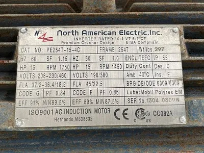 Used JERSEY CRUSHER 1717SSLB Delumpers | HGR 24 #737052