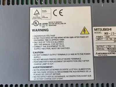USED MITSUBISHI MR-J3-200B