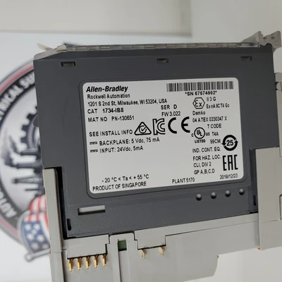 Used Allen-Bradley 1734-IB8 PLC Input & Output California US | American Industrial Supply Co. #1377149