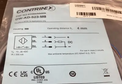 Contrinex DW-AD-523-M8 Sensor 5C-5