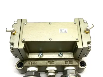 USED SMC PNEUMATIC SOLENOID AIR PILOT VALVE 5-PORT