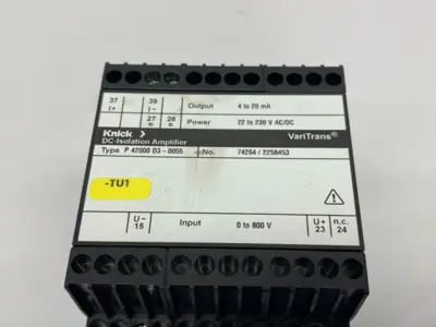 USED KNICK VARITRANS DC-ISOLATION AMPLIFIER