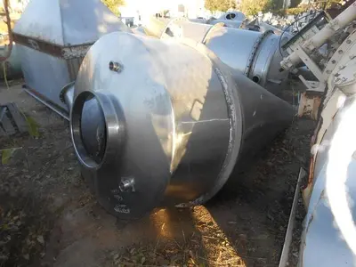 Separator, Cyclone, Air, S/st, 48" x 24", 6" dia Inlet #S742086