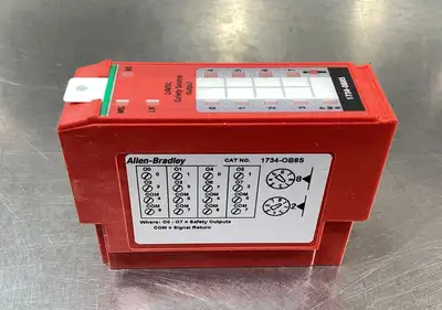 Used Allen-Bradley 1734-OB8S/B Point I/O Safety Output Module PLC Input & Output | Palmetto Automation #1150592