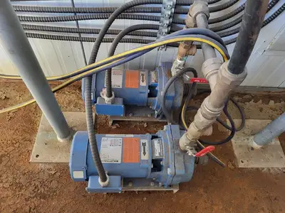 100HP Dewatering Pump Station Package w/ Weatherproof Enclosure