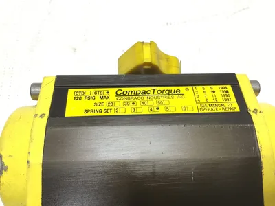 Conbraco Industries Size 30 Inc CTD CTS Compac Torque Pneumatic Air Actuator 120PSIG