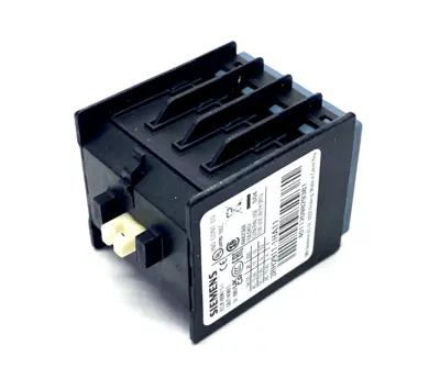 3RH2911-1HA11 | Siemens  Auxiliary Switch Block 1 NO + 1 NC, For 3RT2 & 3RH2 - New