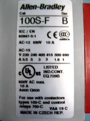 USED Allen-Bradley 100-C30EJ22C