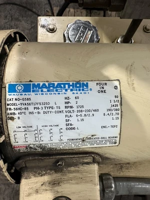 SHARP 2HP HYD. PUMP