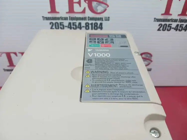 New | in-Stock YASKAWA CIMR-VU4A0023FAA, Variable Speed Drives Alabama US | Transamerican Equipment Company #711658