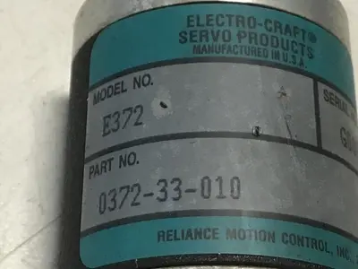 USED ELECTRO CRAFT E372