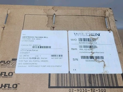 NEW Wilden WIL-02-6245