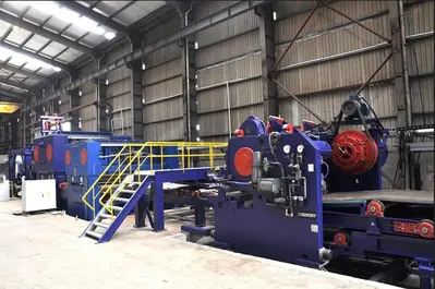 2500mm x 25mm x 80,000 Lb Cut to Length Line