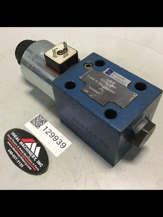 Used REXROTH 54WE10D33/CG24N9K4 Valves/Fittings Michigan US | Ideal Machinery #593542