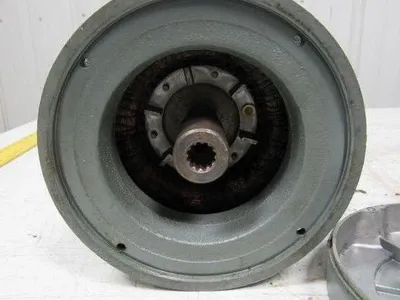 Reliance B77S377OM Type P Brake Motor 3/4 Hp. 1725 RPM 230/460V 60Hz Spline Gear