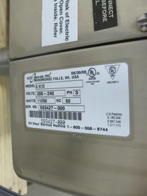 USED Alto-Shaam 6.10