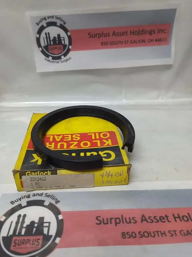 New | in-Stock GARLOCK KLOZURE 23X2462 Pump & Valve Parts | Surplus Asset Holdings #1218955