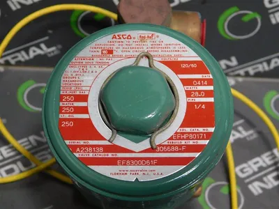 ASCO EF8300D61F Red Hat Solenoid Valve Used