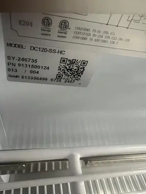 New | in-Stock ELITE DC120-SS-HC Display Refrigerators Florida US | BAM Discount Restaurant Equipment #1296443