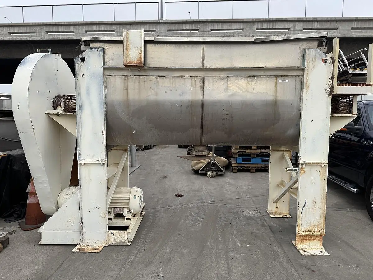 Mixer, Paddle, 65 CF, Stainless Steel, Aaron, Single Shaft, #5991513