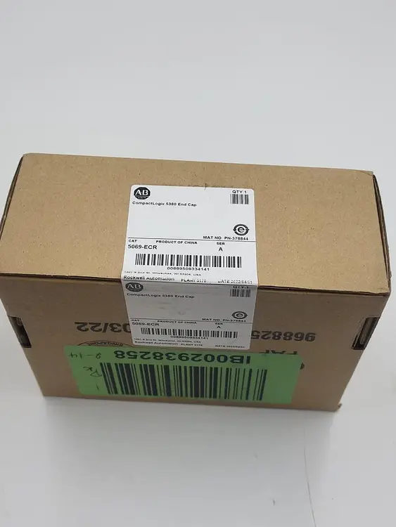 New | in-Stock ALLEN-BRADLEY ALLEN BRADLEY 5069-ECR COMPACTLOGIX 5380 END CAP SER A PLC Input & Output | ND Industrial Surplus #1216558