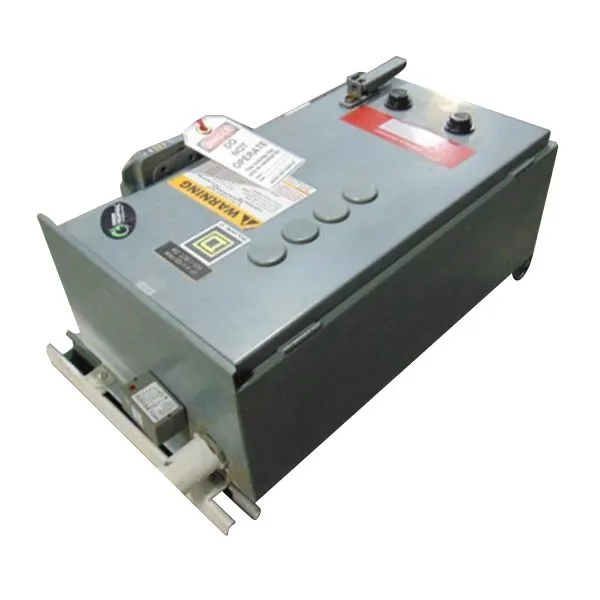 Square D 8810DCA4V02S Combination Starter Size 1 10HP Used