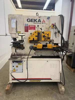 Used 2019 GEKA 80-S Ironworkers Illinois US | BLUMBERG MACHINERY COMPANY #1388381