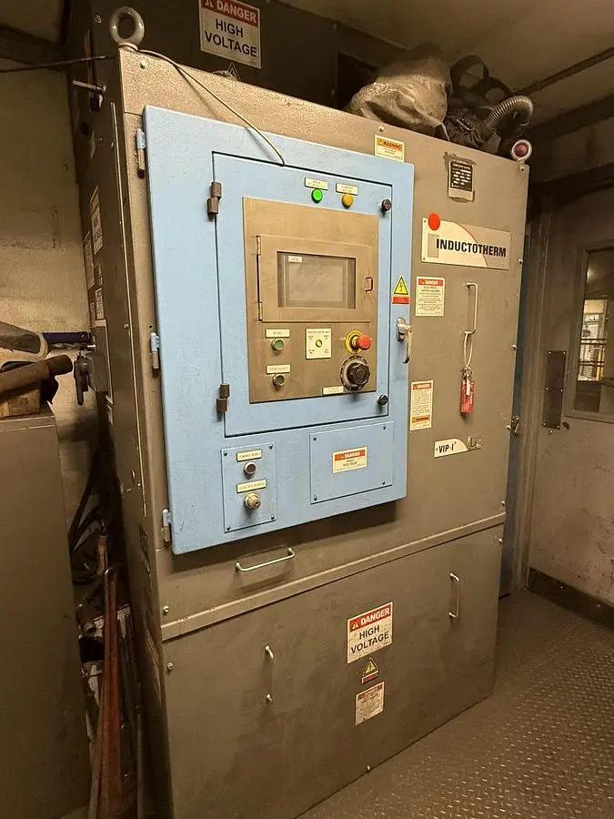 USED 2019 INDUCTOTHERM 5 TON PRESSURE POUR FURNACE