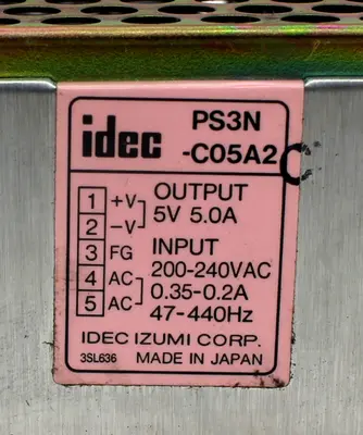 USED IDEC PS3N-C05A2