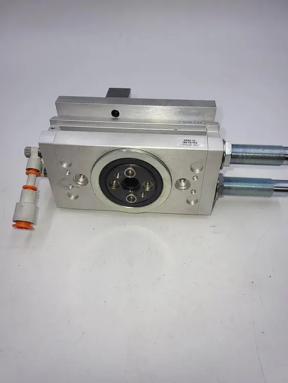 Used FESTO FESTO DRRD-25-180-FH-Y9A SEMI-ROTARY DRIVE & MOUNTING PLATE Misc Fasteners | ND Industrial Surplus #1211490