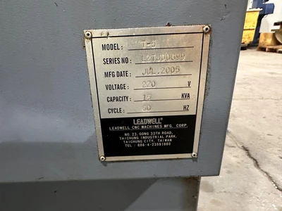 LEADWELL T-5 TURNING CENTER - GANG STYLE