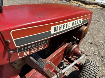 Used WHEEL HORSE COMMANDO 800 Mowers Michigan US | Miedema Asset Management Group #1312969
