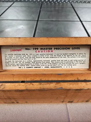 STARRETT No 199 Tooling | GMT (8)