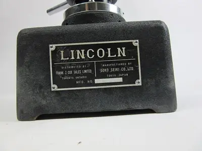 Rockwell(Lincoln) Hardness Tester