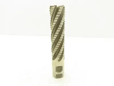 Brubaker Tool 93877 Acculead 6 Flute Coarse Pitch Rougher 1.25 DIA X 4" LOC